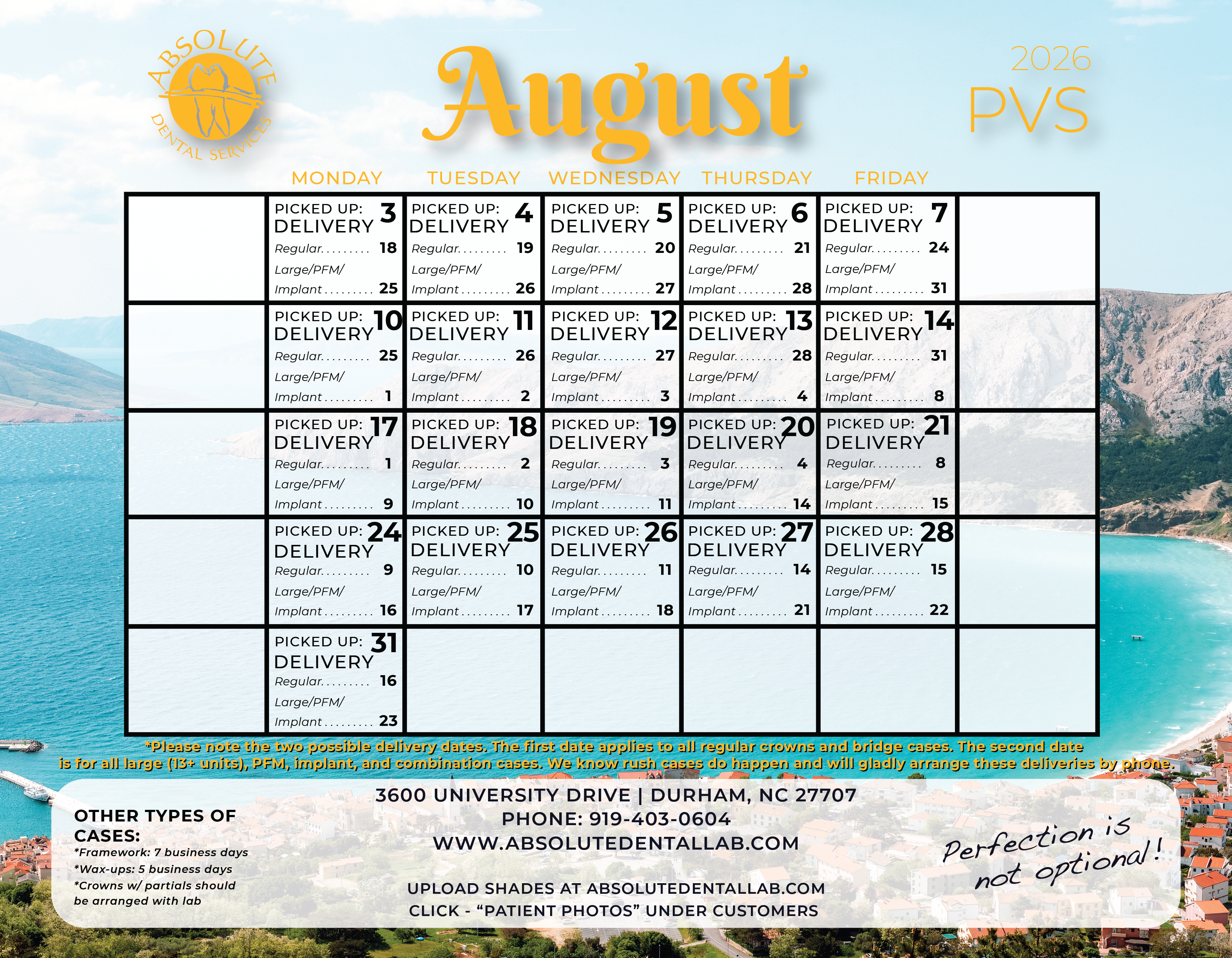 DURH August Cal_DurhamPVS